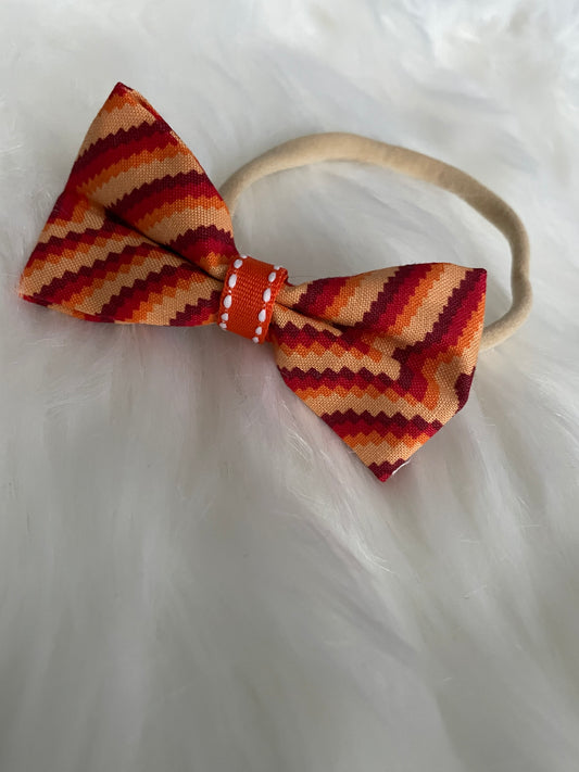 Fiery Stripes - Bow