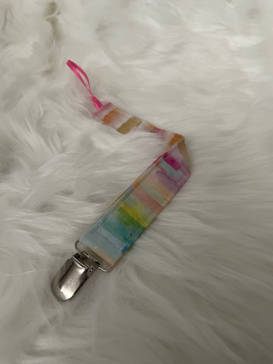 Rainbow - Pacifier/Toy Tether Individual
