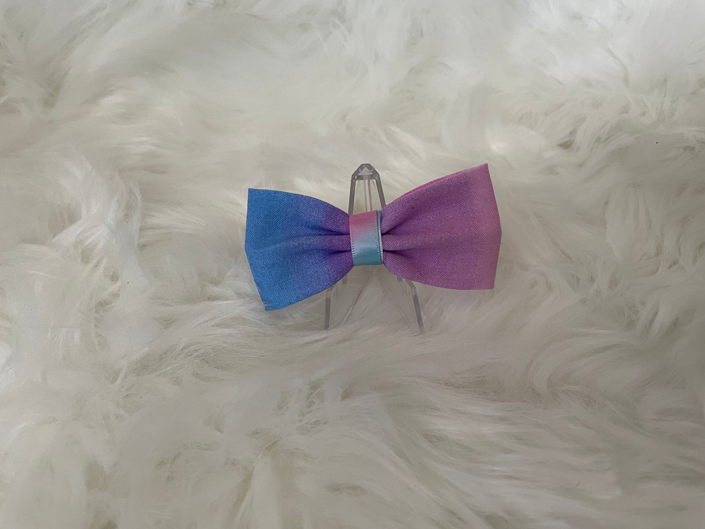 Ombré Pink and Blue - Bow