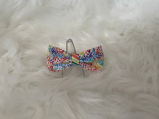 Rainbow Dots - Bow