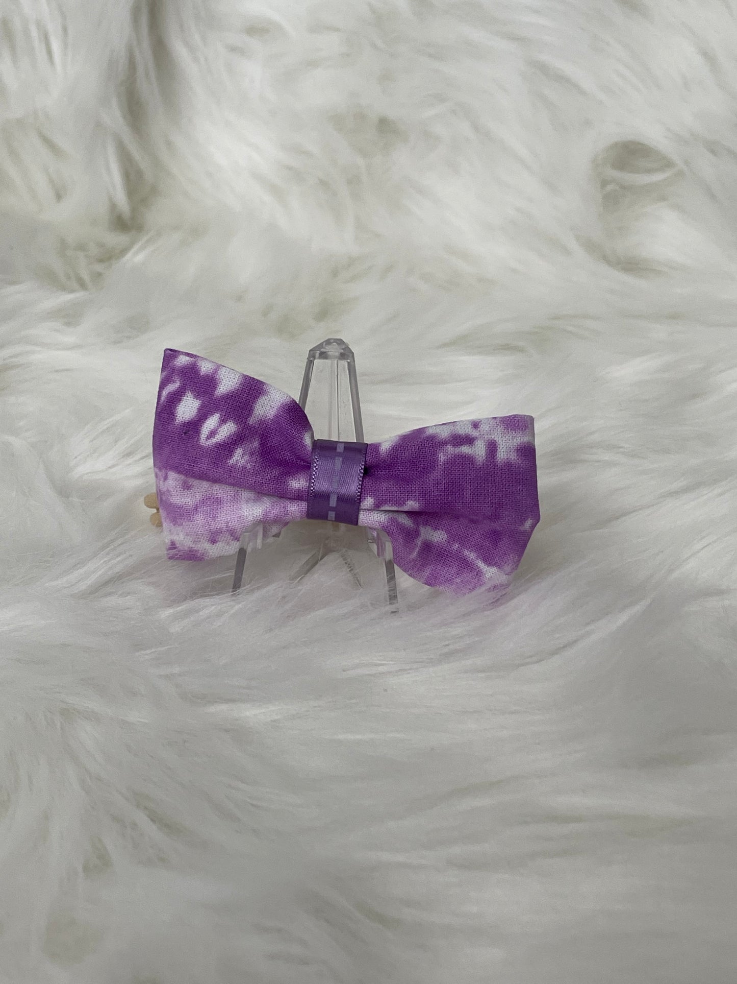 Tie Dye Rainbow - Bow (Single and Set)