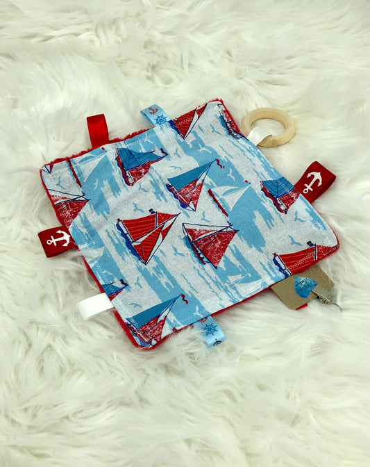Sailboats - Crinkle Tag Sensory