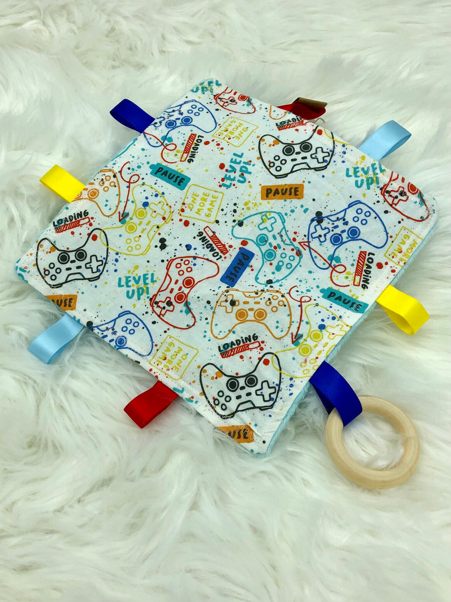 Video Games- Crinkle Tag Sensory