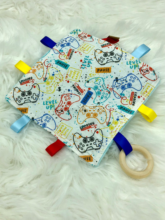 Video Games- Crinkle Tag Sensory