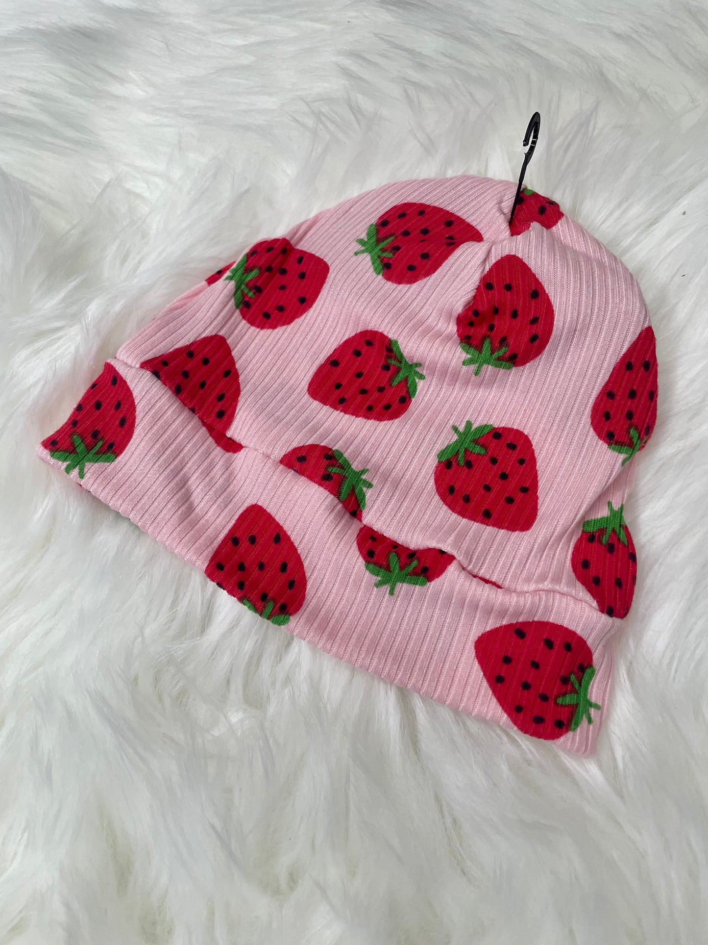 Strawberries Beanie Hat
