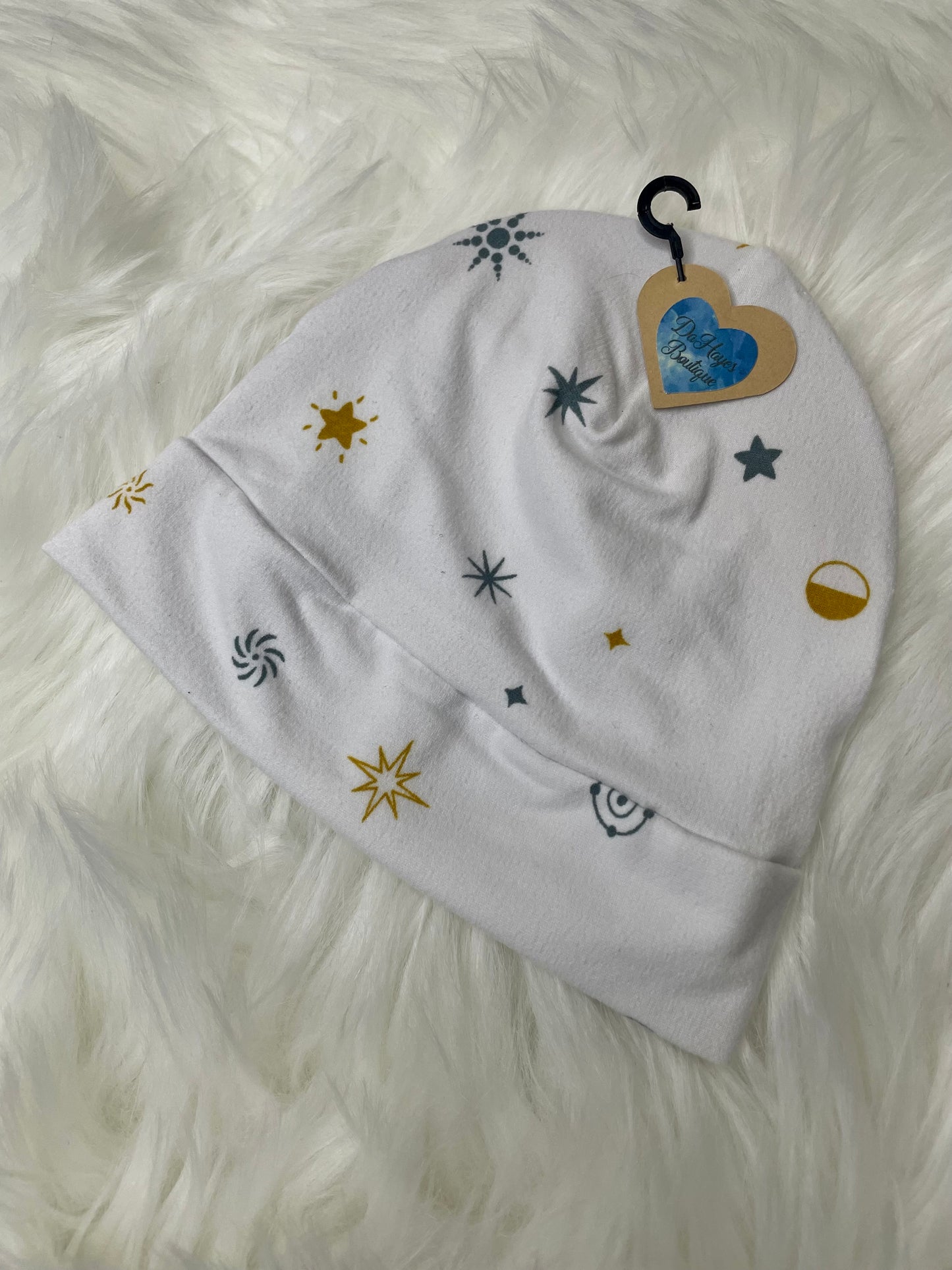 Stars and Planets Beanie Hat