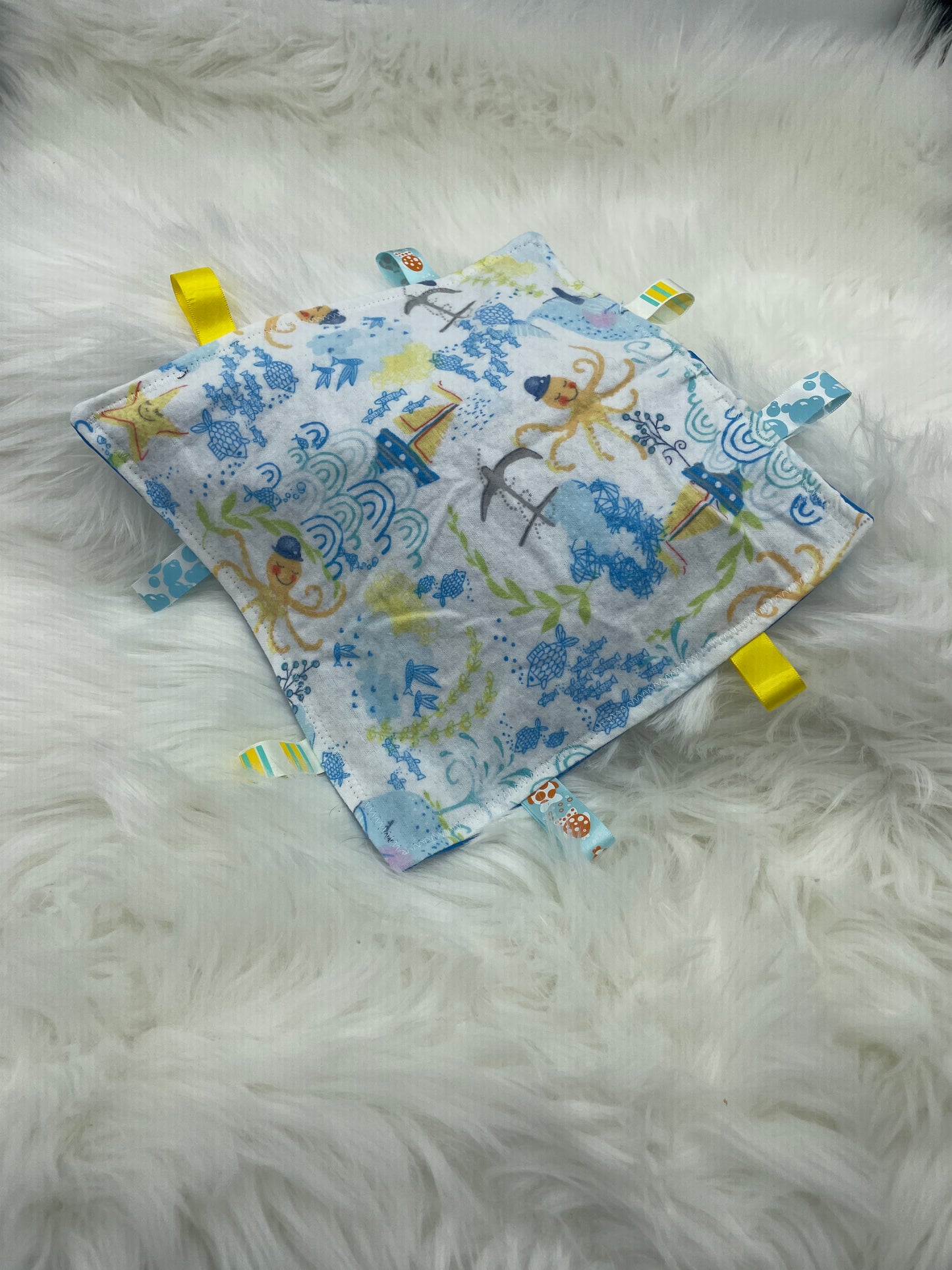 Blue Whale - Crinkle Tag Sensory