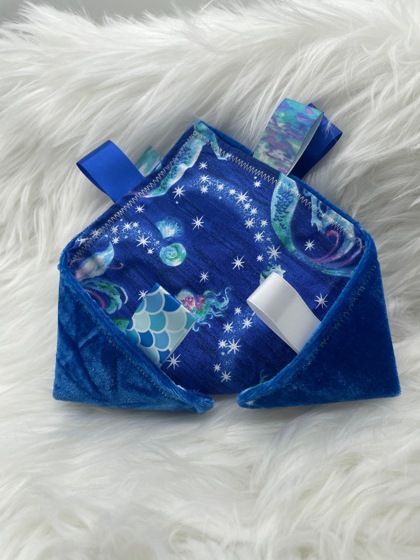 Jewel Tone Mermaids - Crinkle Tag Sensory