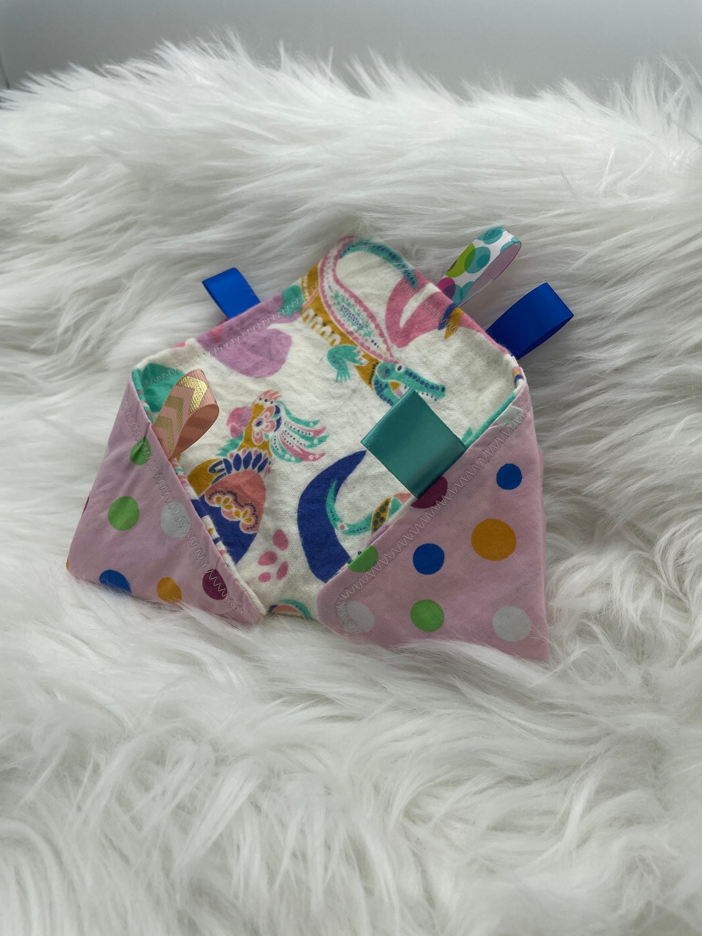 Jewel Tone Animals - Crinkle Tag Sensory
