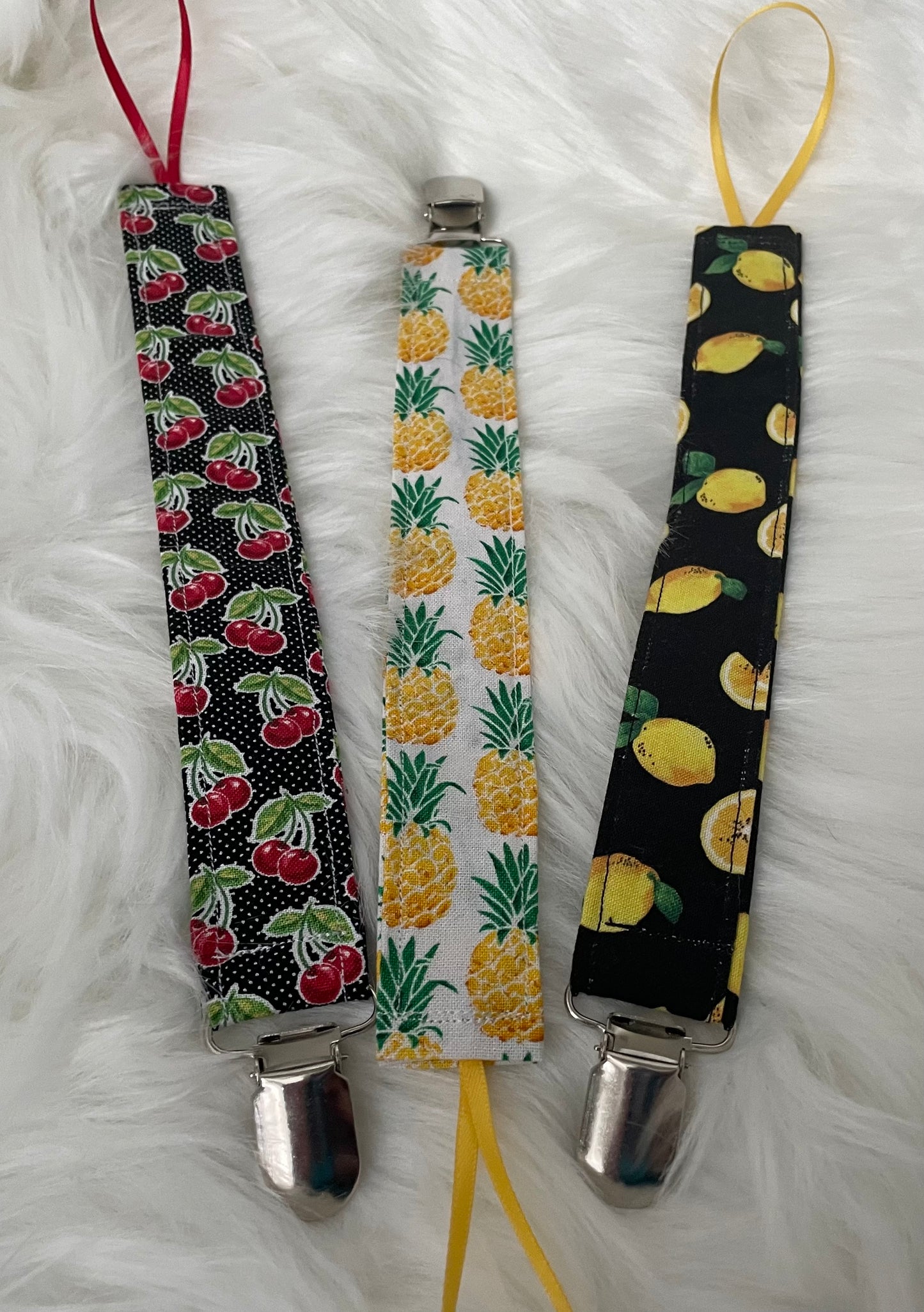 Fruit - Pacifier/Toy Tether Individual