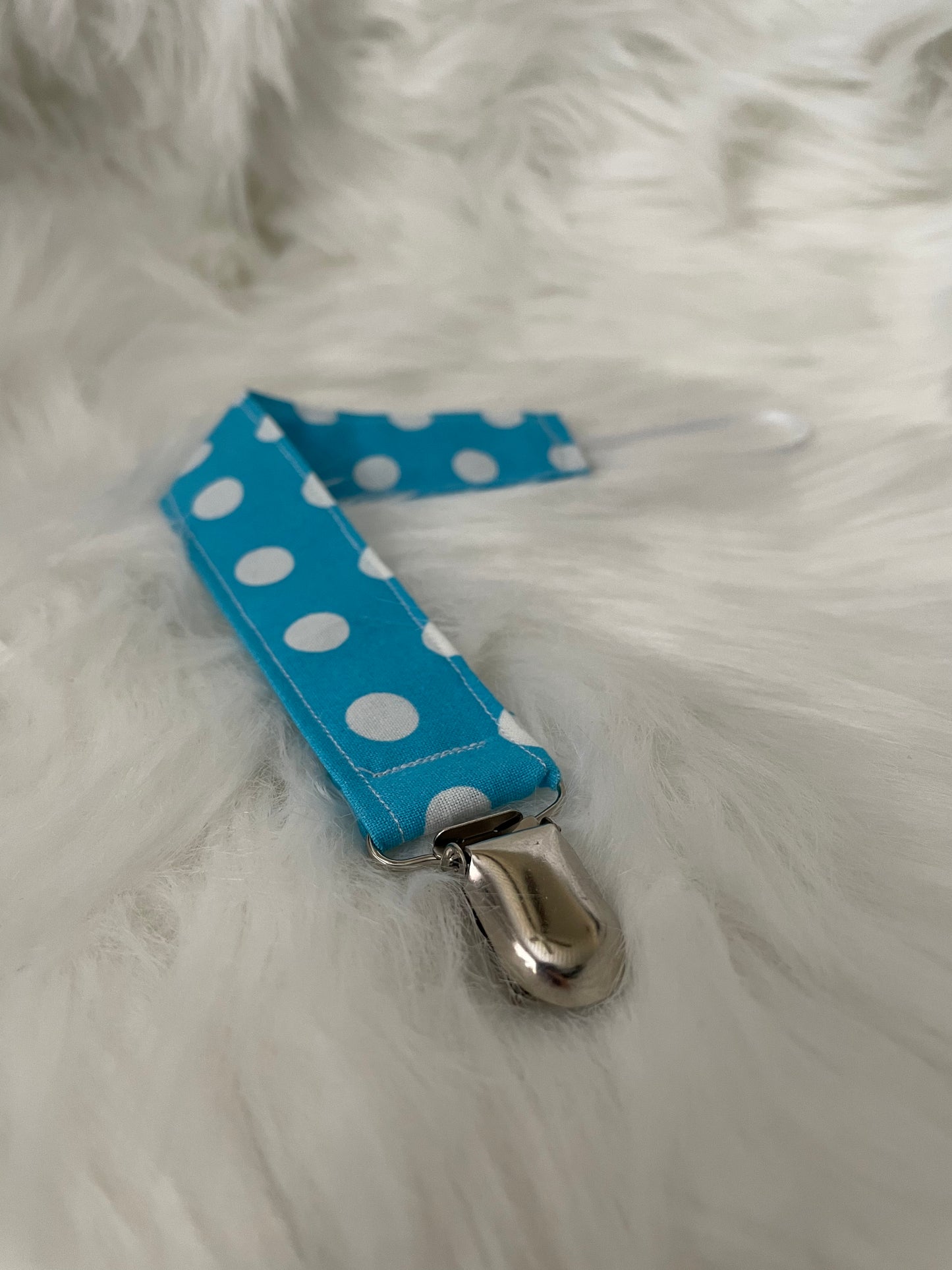 Polka Dots - Pacifier/Toy Tether Individual