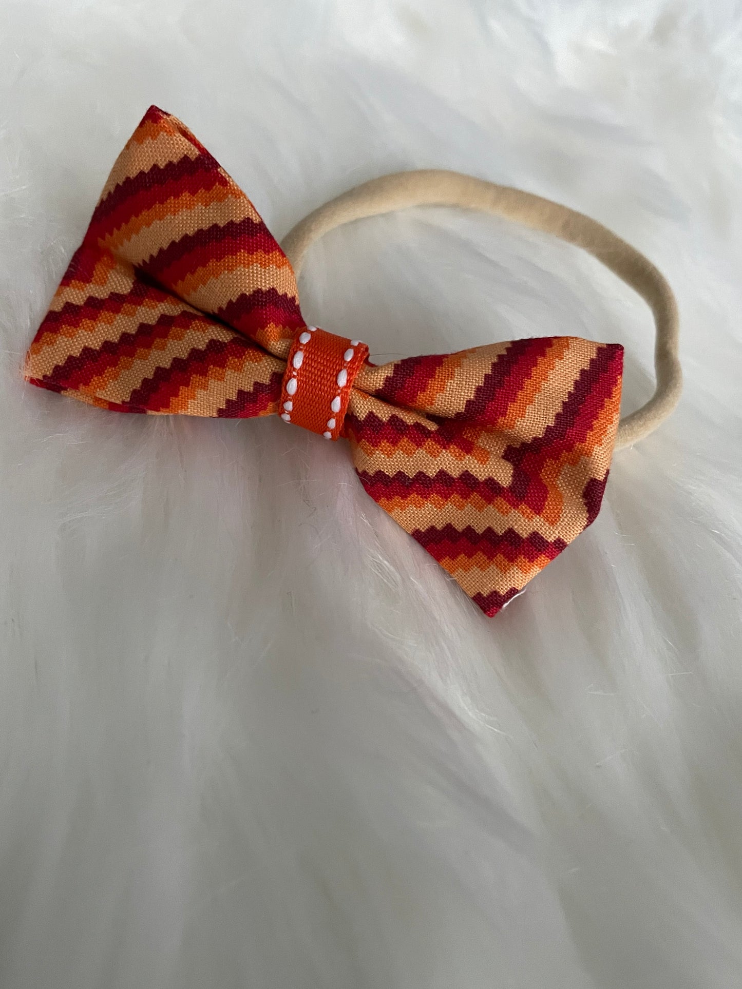 Fiery Stripes - Bow