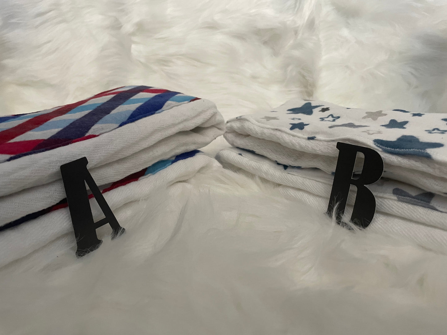 Boys will be Boys - Made to Order Burp Cloth Set