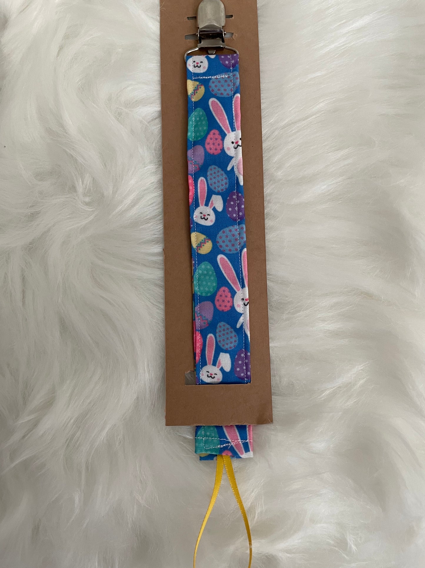 Bunny Trail - Holiday Pacifier/Toy Tether Individual
