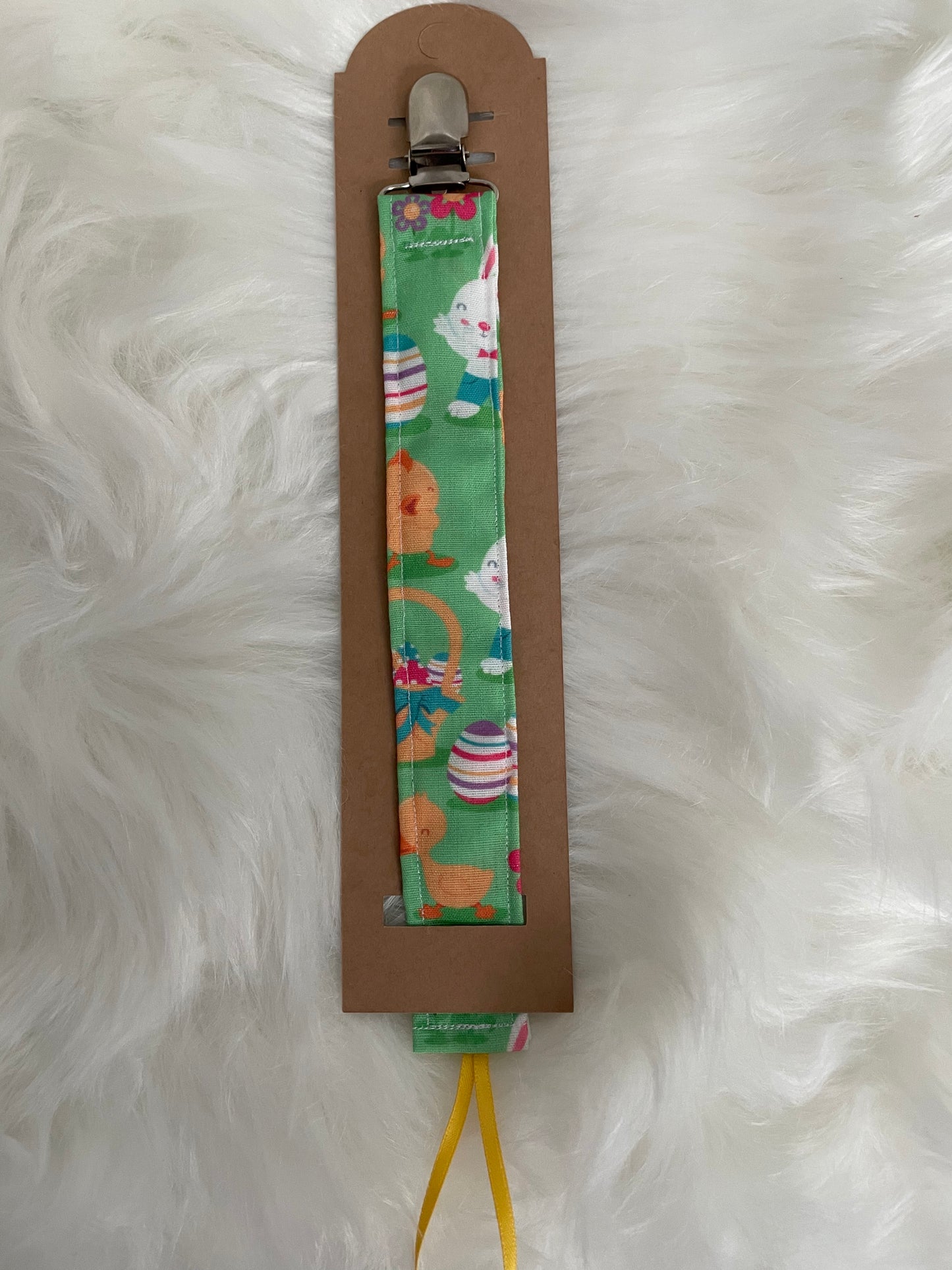 Bunny Trail - Holiday Pacifier/Toy Tether Individual