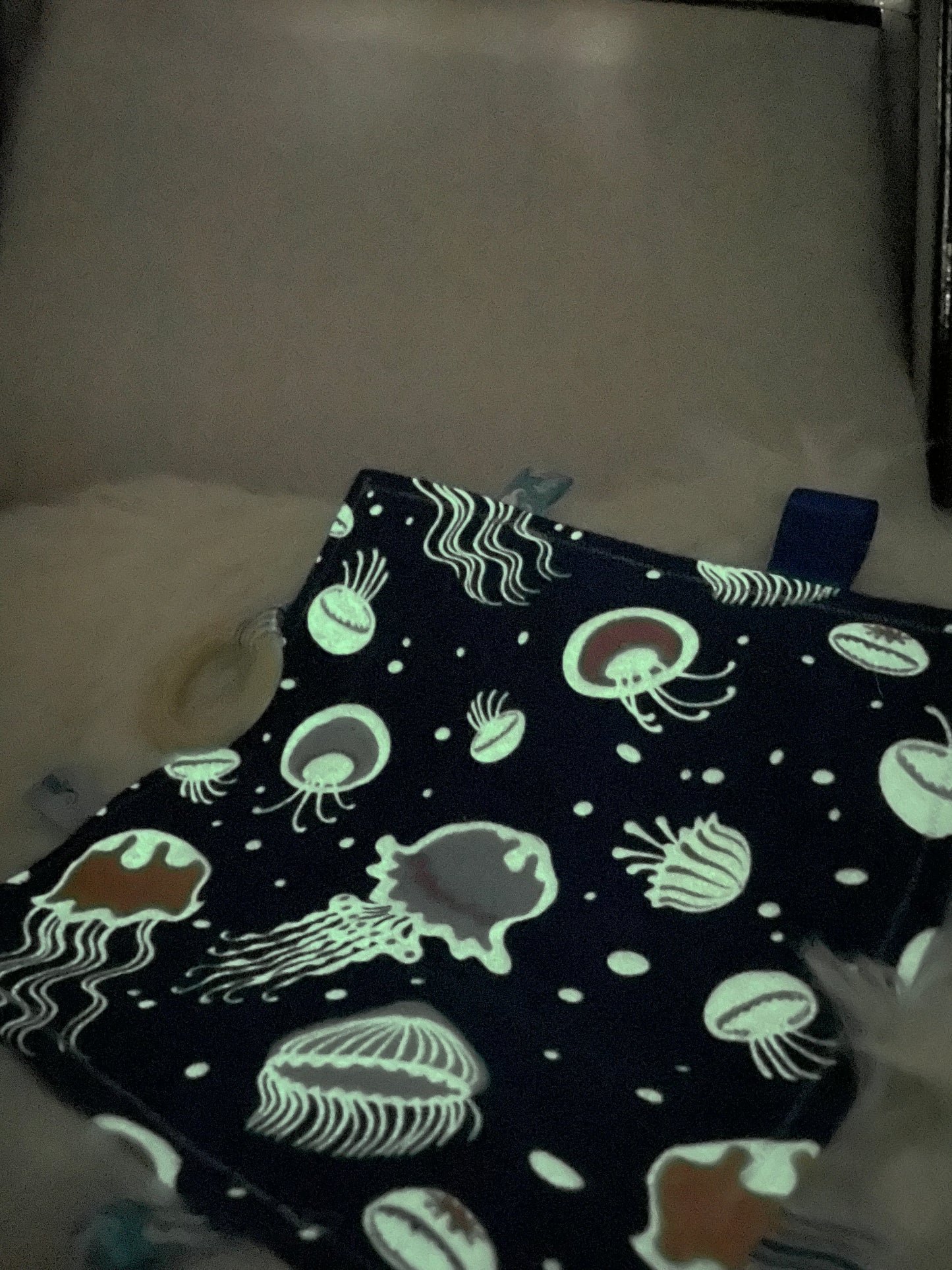 Jelly Fish - Crinkle Tag Sensory *Glows in the Dark*