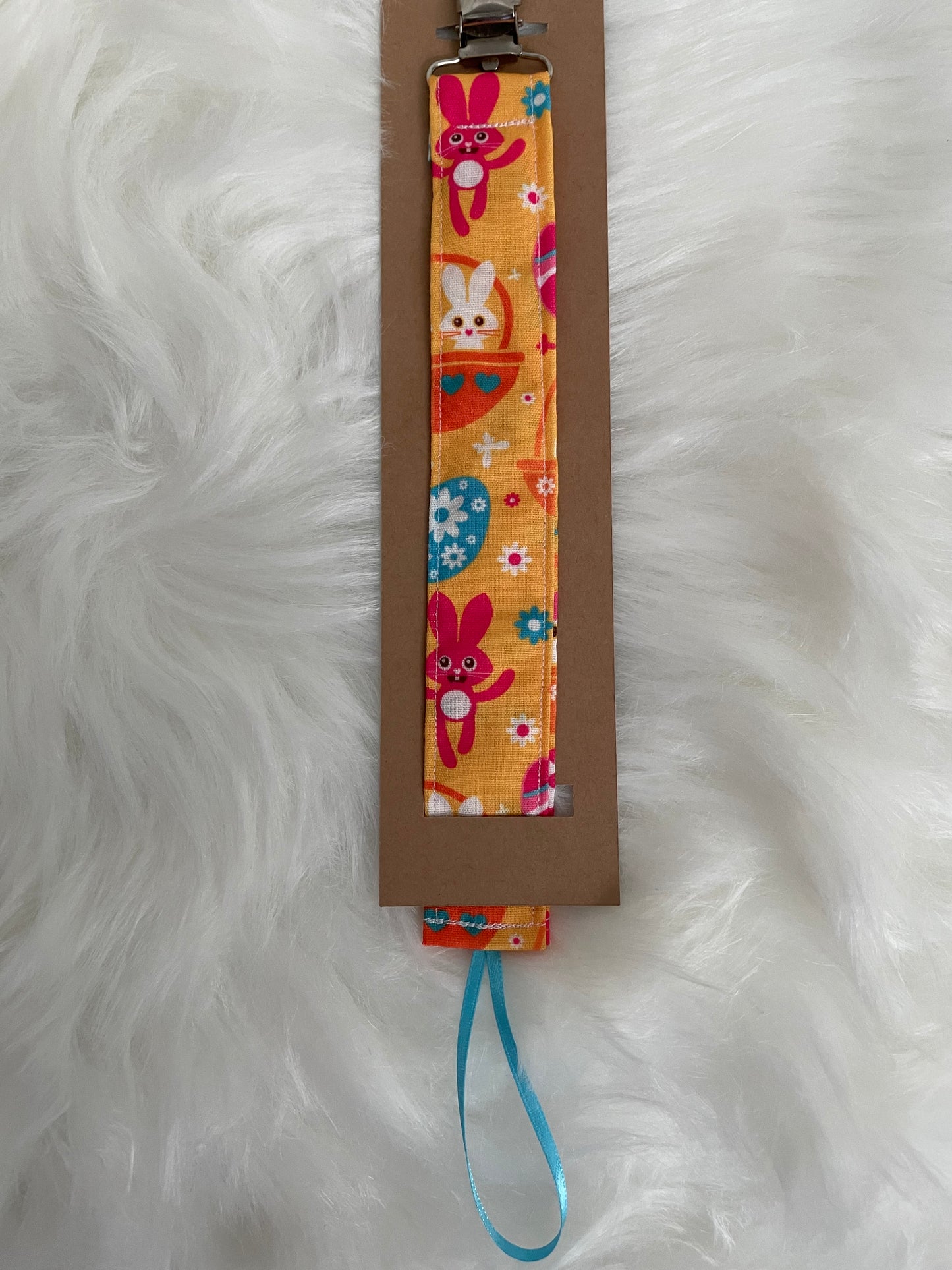 Bunny Trail - Holiday Pacifier/Toy Tether Individual