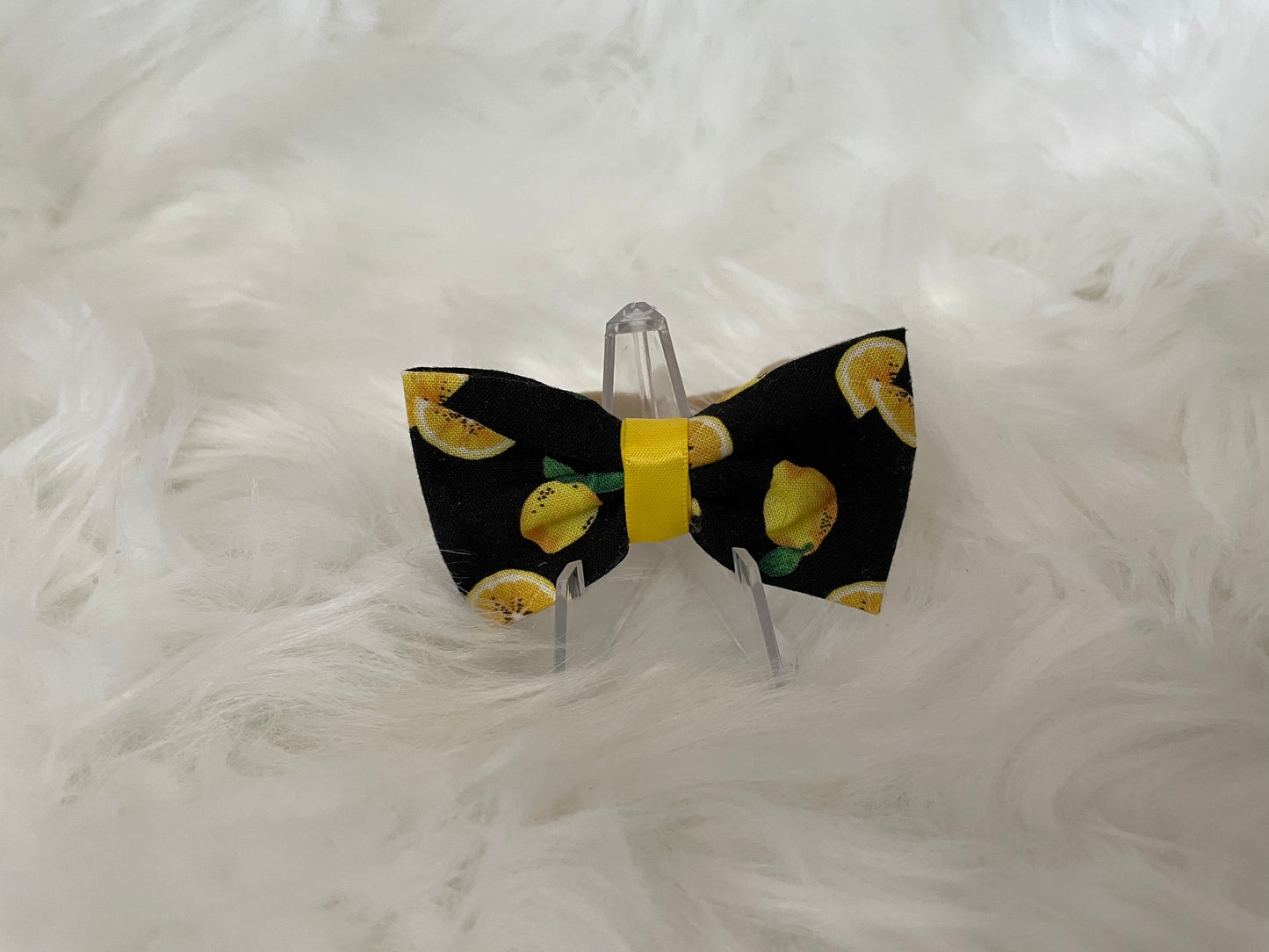 Lemons Black - Bow