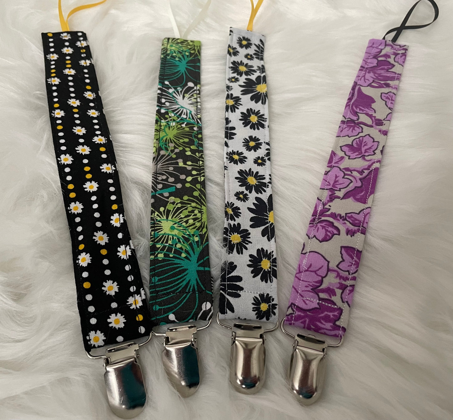 Flowers - Pacifier/Toy Tether Individual