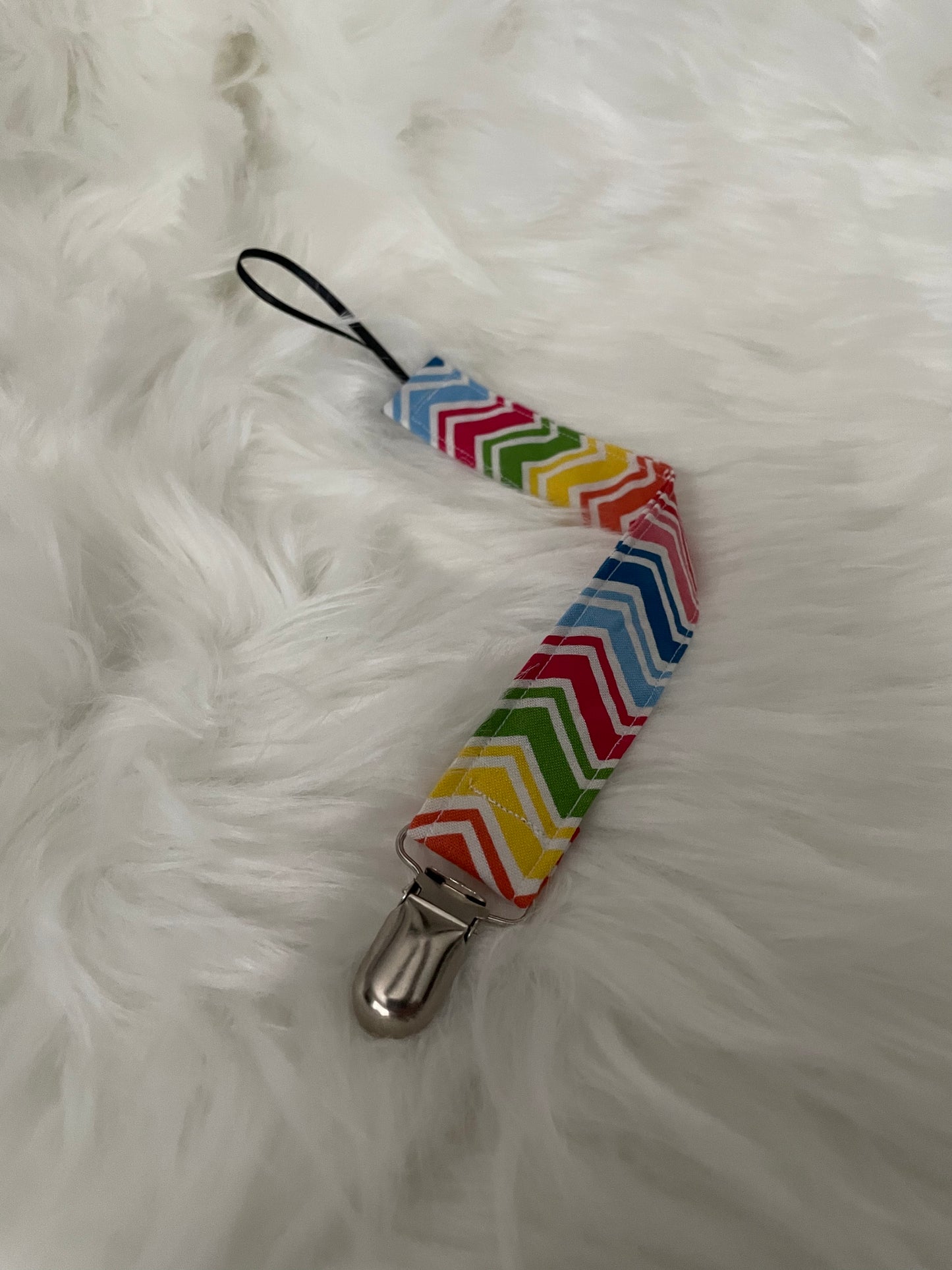 Rainbow - Pacifier/Toy Tether Individual