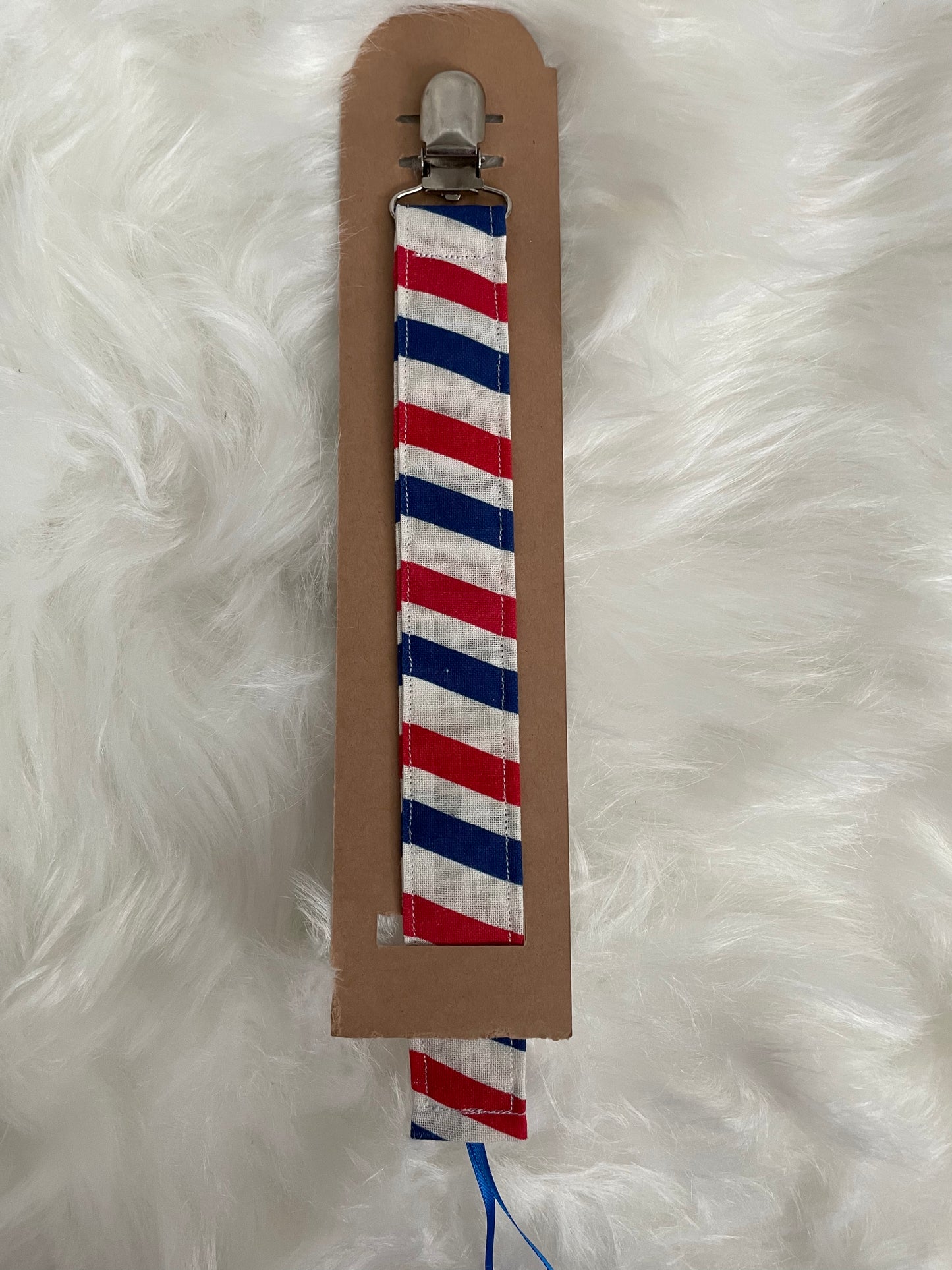 Red, White and Blue - Holiday Pacifier/Toy Tether Individual