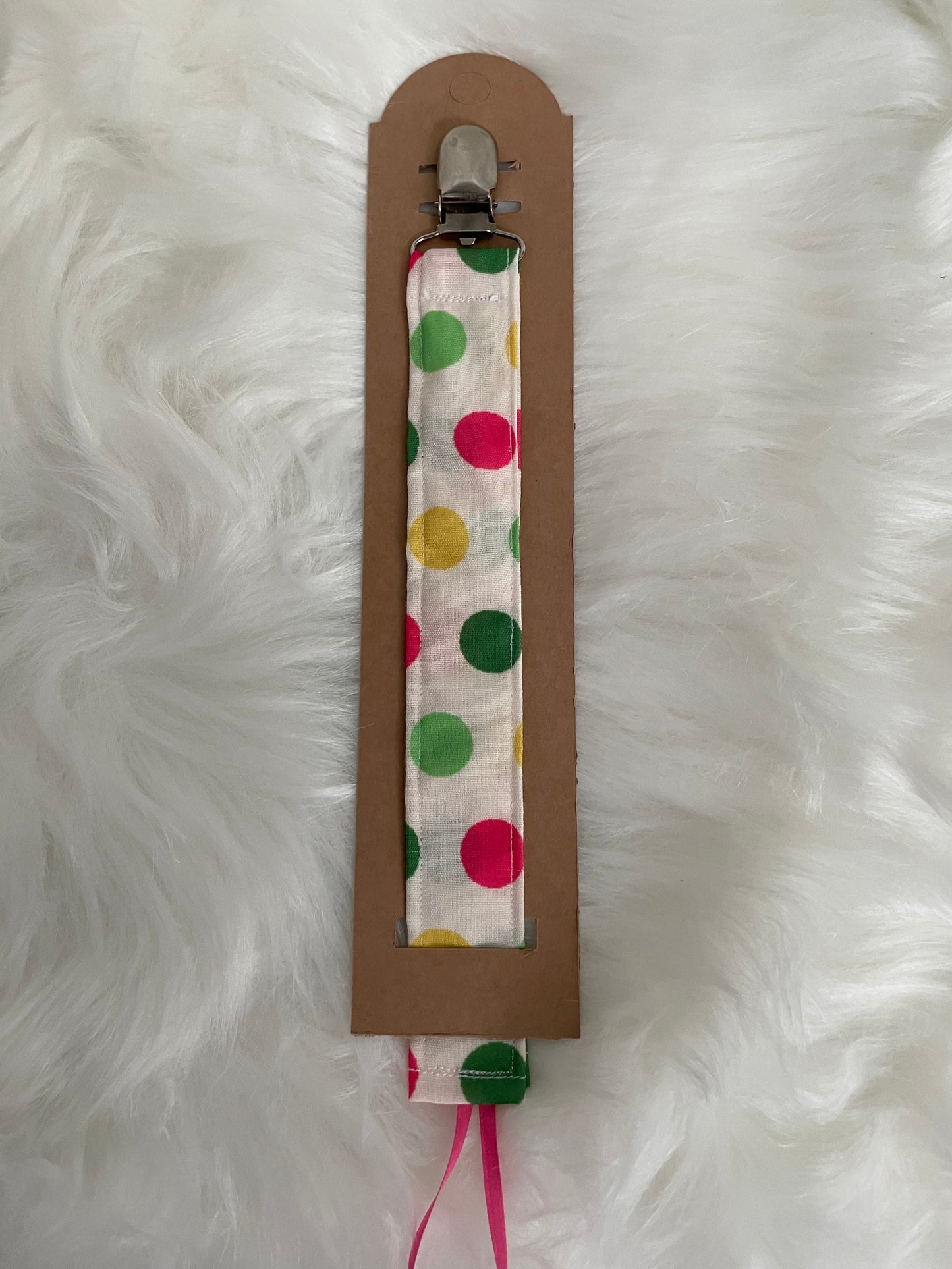 Bunny Trail - Holiday Pacifier/Toy Tether Individual